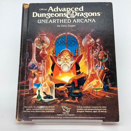 Unearthed Arcana - Hardcover - AD&D Dungeons and Dragons M925