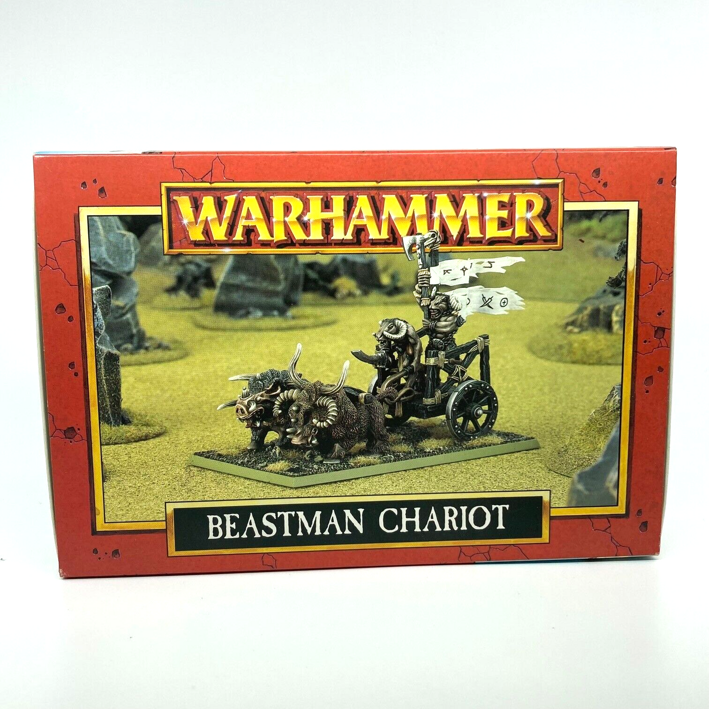 Bestigor Chariot  Beastmen - New in Box - Warhammer Fantasy Metal and Plastic