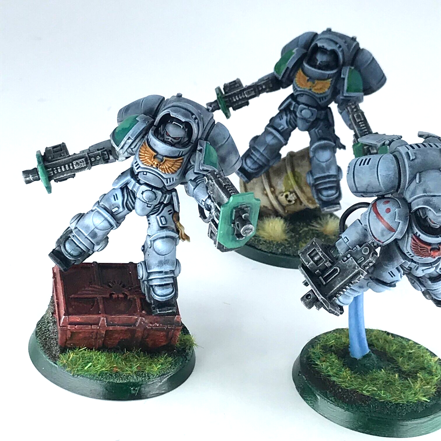 Primaris Inceptors Squad Space Wolves - Painted - Warhammer 40K C4983