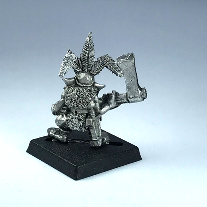 Forest Goblin with Axe Dated 1991 Classic Metal Citadel Warhammer Fantasy X13210