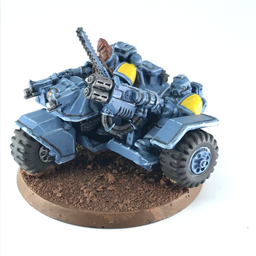 Space Wolves Assault Bike - Warhammer 40K Games Workshop Painted C4197