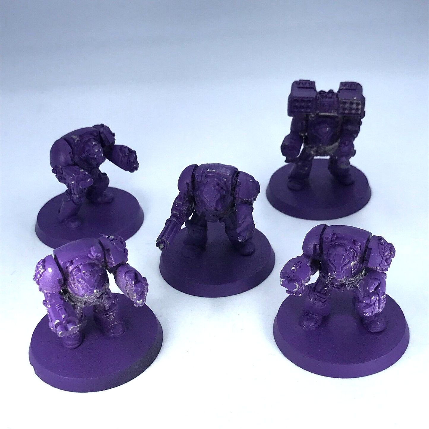 Space Marines Terminator Squad Rogue Trader - Warhammer 40K - Mostly Metal C1825