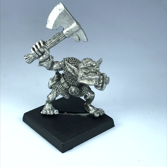 Orc Warrior Citadel Dated 1996 Orcs & Goblins - Warhammer Fantasy Metal X11034