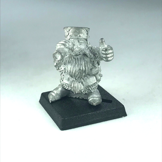 Classic Metal Dwarf Cannon Crew Commander - Warhammer Fantasy X2261