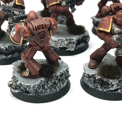 Blood Angel Space Marines Tactical Squad - Painted - Warhammer 40K C2538