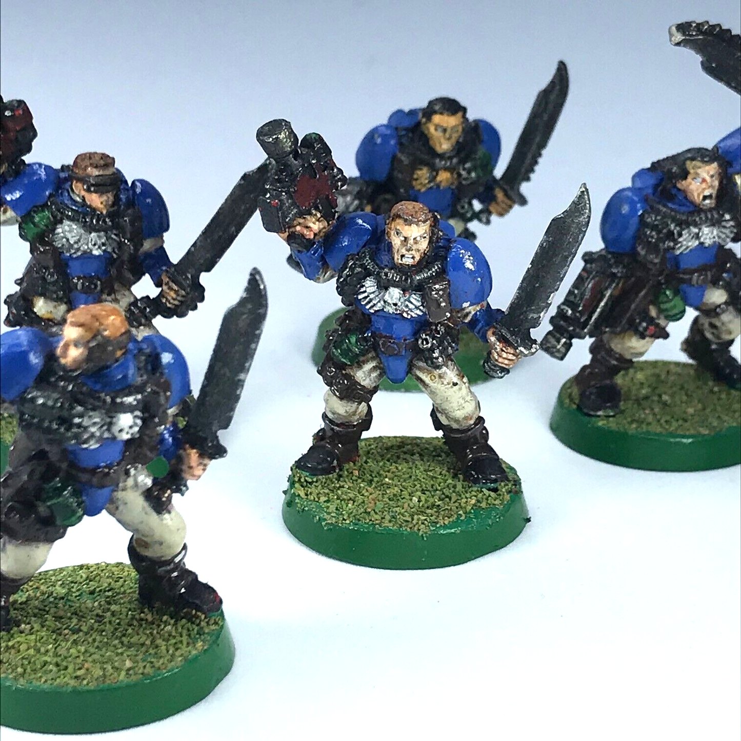 Classic Metal Space Marine Scout Squad - Warhammer 40K C975