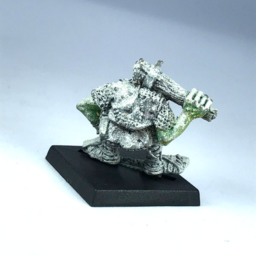 Classic Armoured Orc Warrior Dated 1985 Orcs Goblins - Warhammer Fantasy X13078