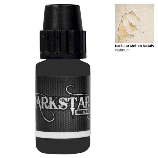 Platinum Darkstar Molten Metals Paint 17ml Bottles - New & Unopened