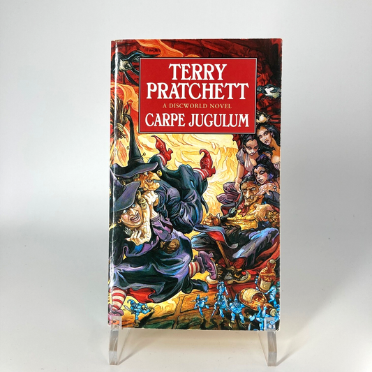 Carpe Jugulum - Discworld Terry Pratchett - 1998 -  Corgi 2nd Printing M1786