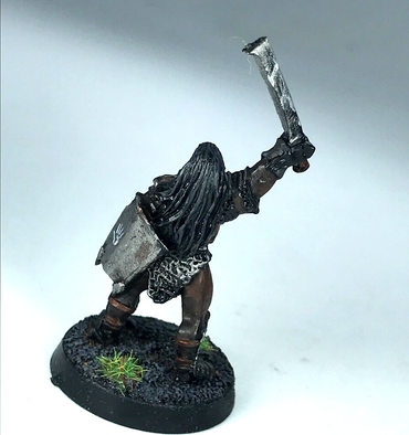 Uruk Hai Captain LOTR - Warhammer / Lord of the Rings Painted Metal X6121