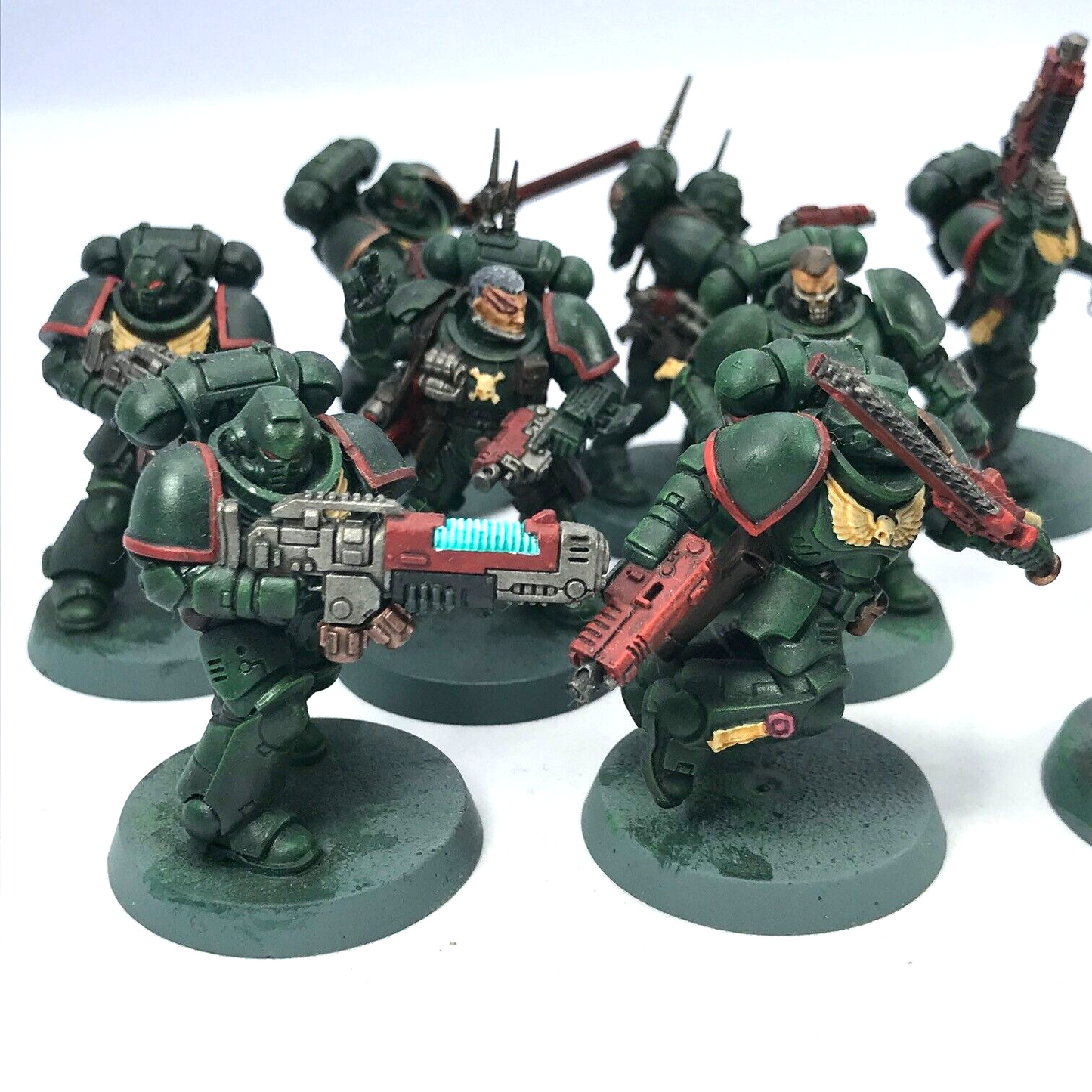 Various Dark Angel Primaris Marines - Painted  - Warhammer 40K C3718