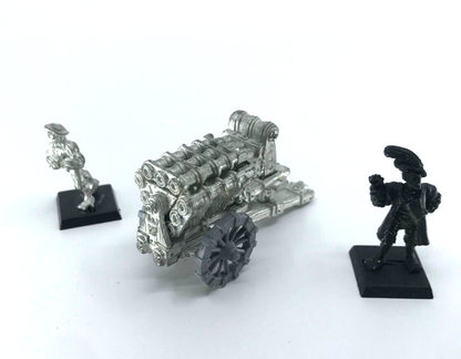 Hellblaster Volley Gun With Crew The Empire - Warhammer Fantasy Metal C4215