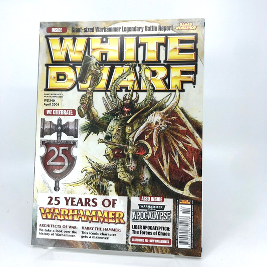 White Dwarf 340 Magazine Games Workshop Warhammer Fantasy 40,000 40K M490