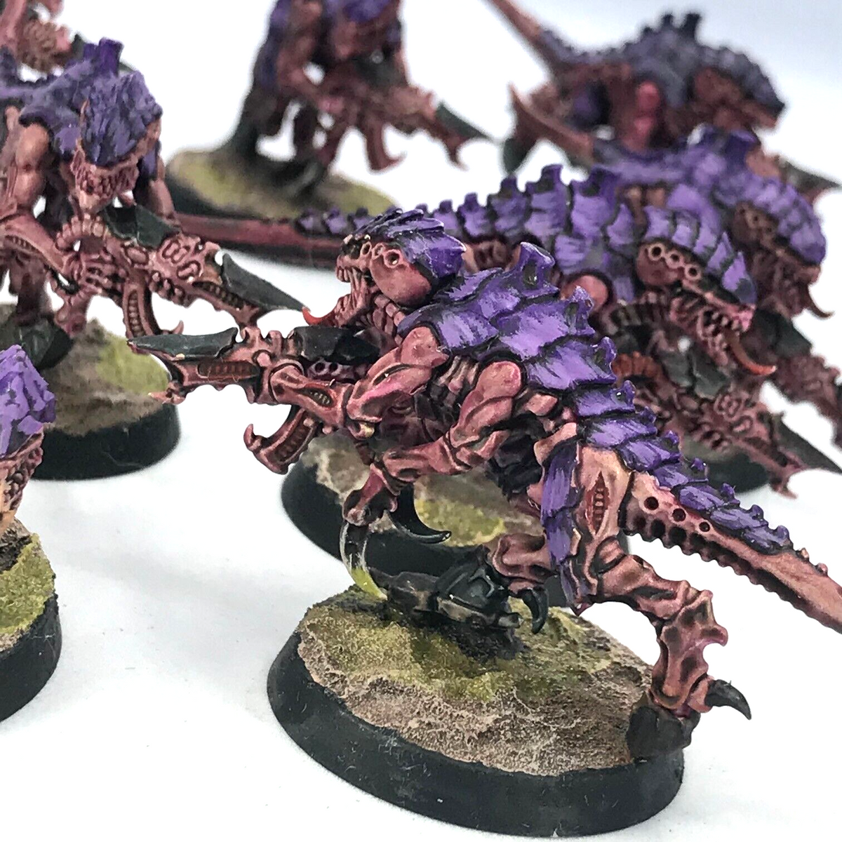 Termagant Swarm Tyranid Tyranids - Painted - Warhammer 40K Games Works Termagant Swarm Tyranid Tyranids - Painted - Warhammer 40K Games Works