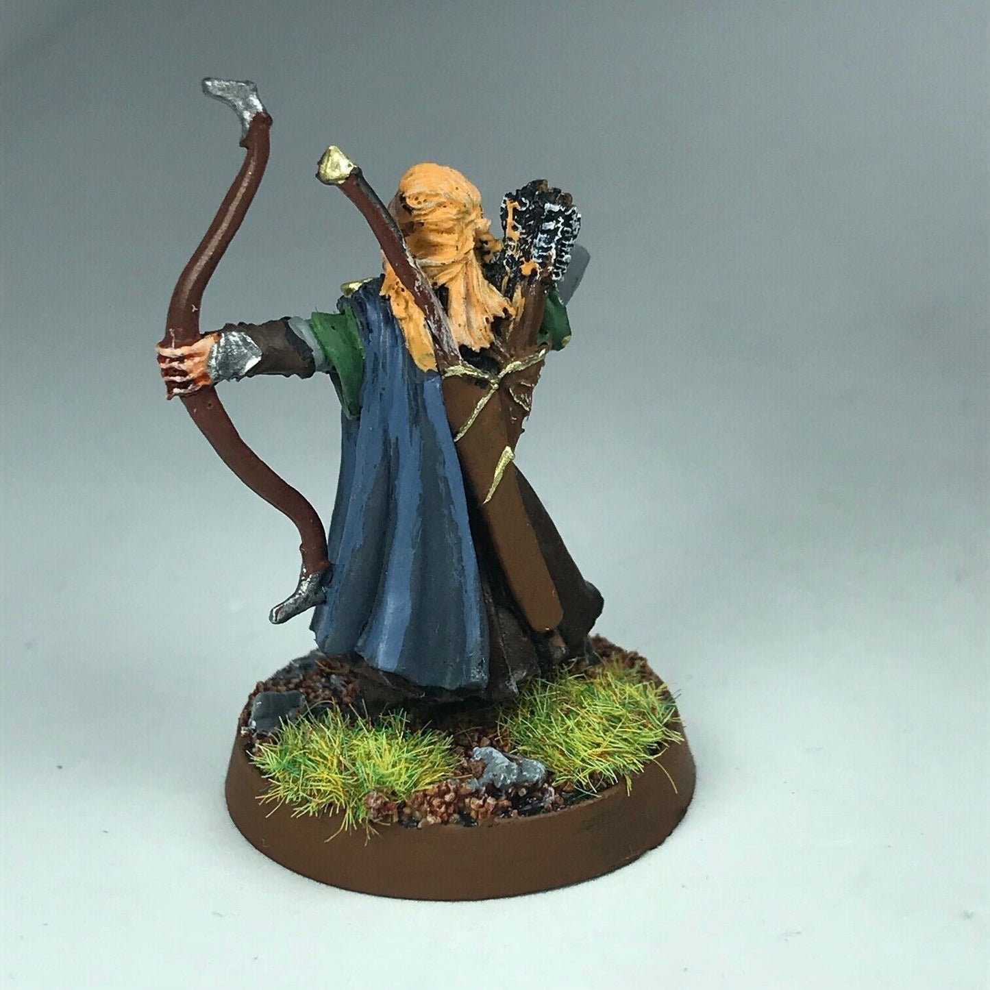 Metal Lothlorien Wood Elf Archer - Painted - Warhammer / Lord of the Rings X2055