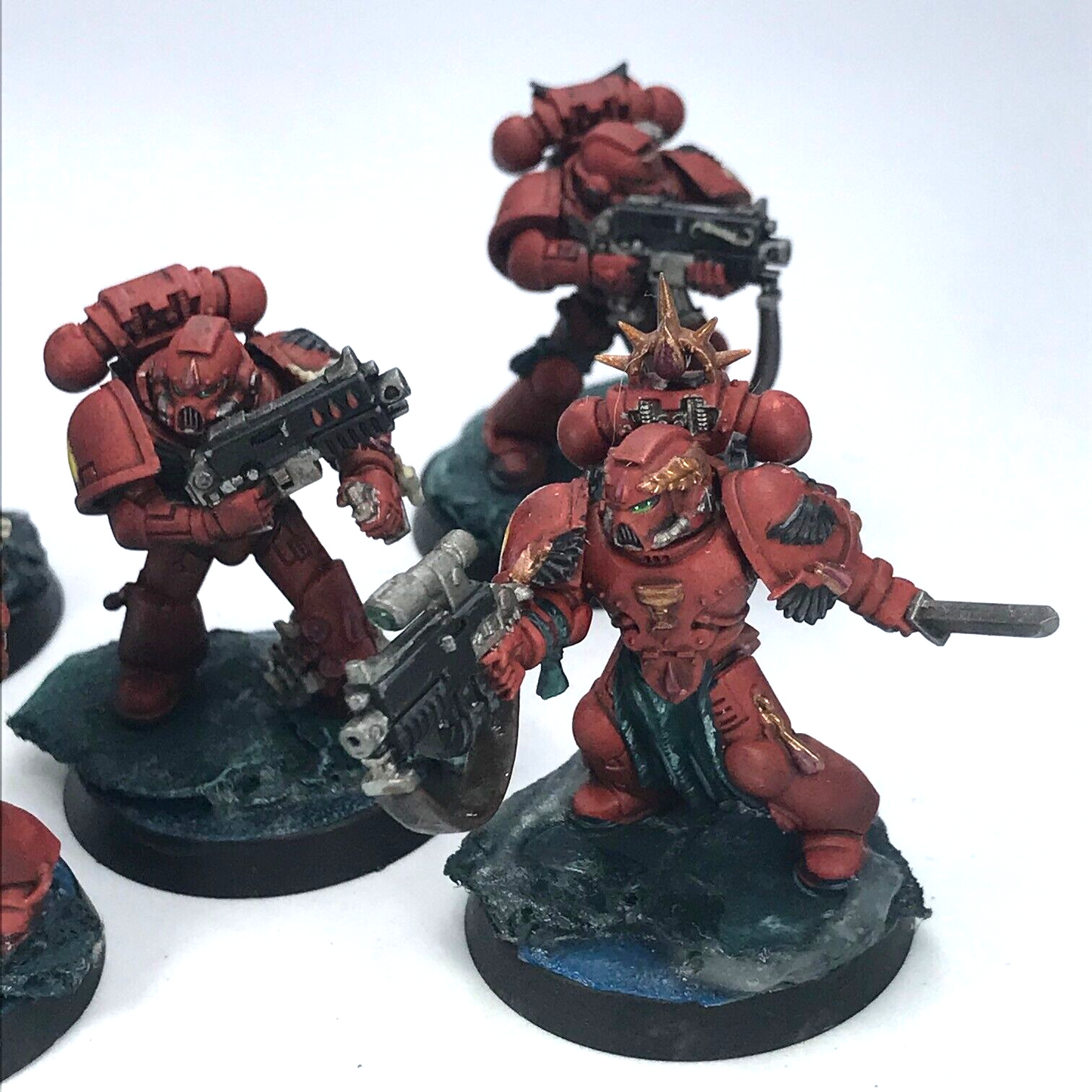 Blood Angels Tactical Squad Space Marines - Painted - Warhammer 40K C3039