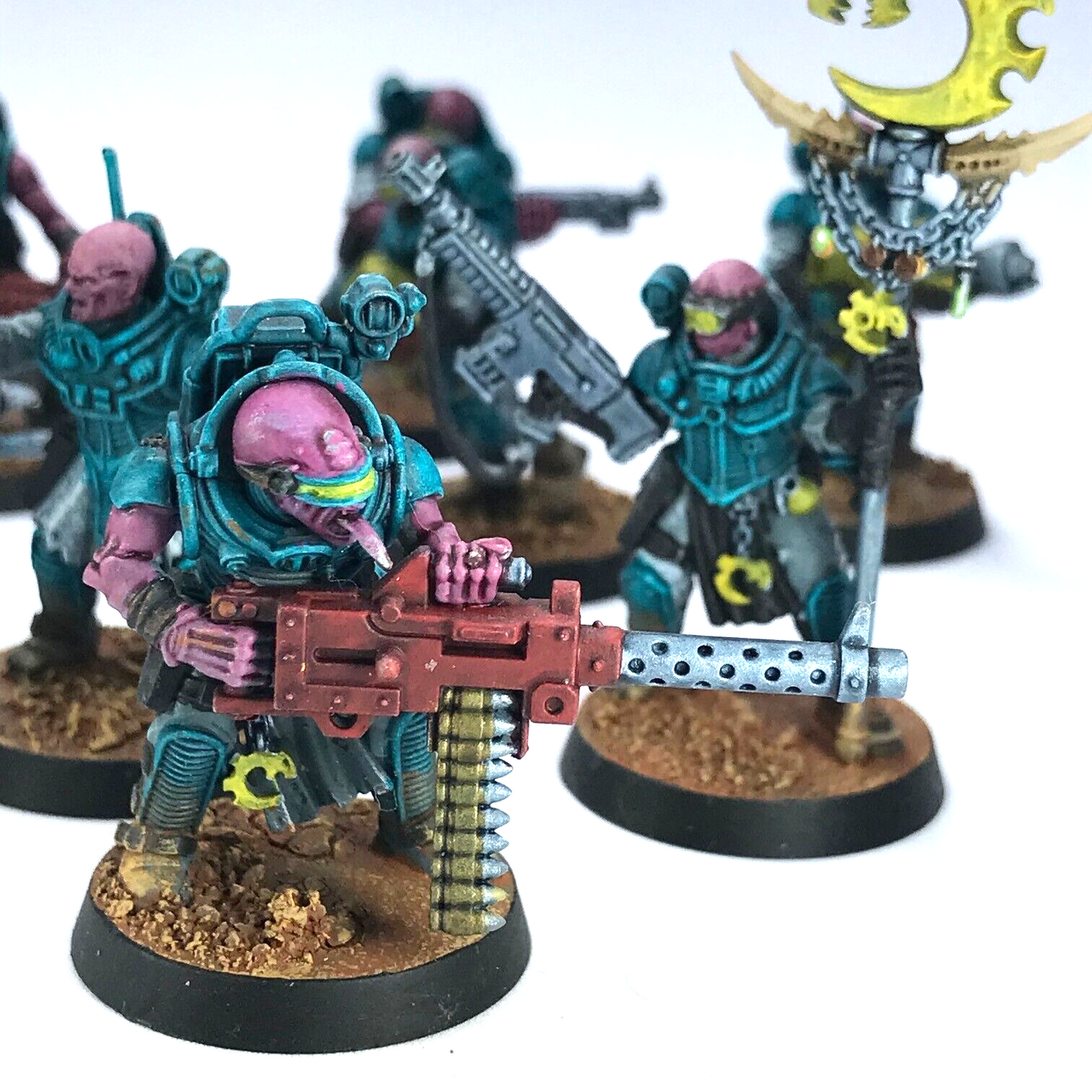 Neophyte Hybrids Genestealer Cults - Painted - Warhammer 40K C4005