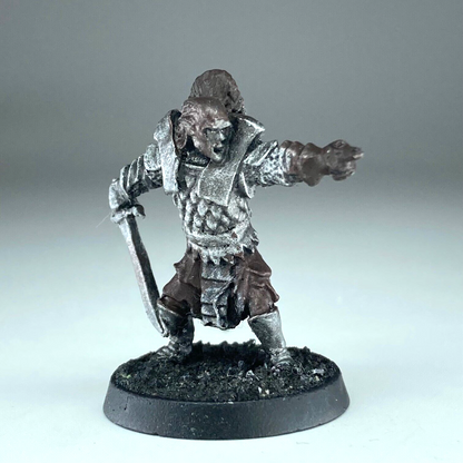 Mordor Orc Captain - LOTR Warhammer / Lord of the Rings Metal X1926