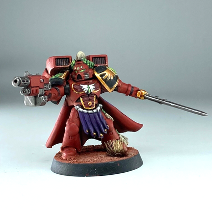 Captain with Jump Pack - Blood Angels - Painted - Warhammer 40K X14259