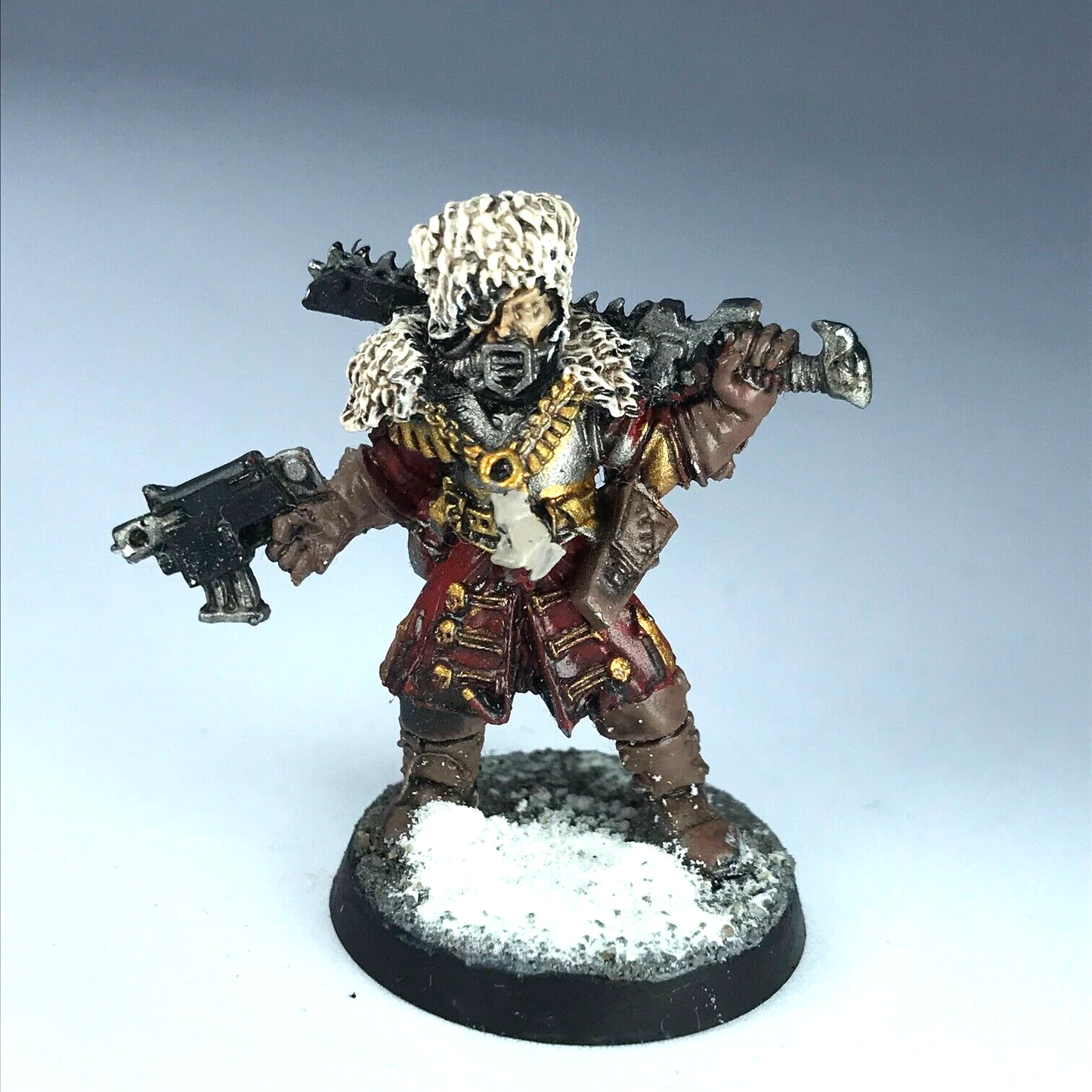 Metal Vostroyan Guard Sergeant Imperial Guard - Painted - Warhammer 40K X12745