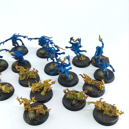 Blue Horrors of Tzeentch Chaos - Warhammer Age of Sigmar Painted C2339