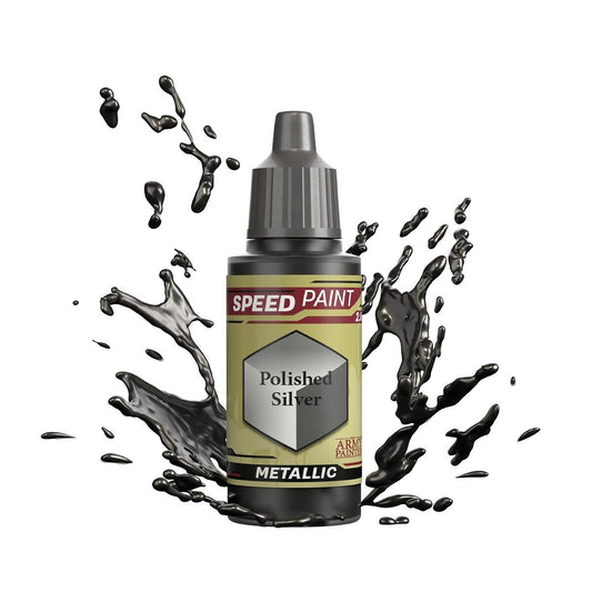 Polished Silver Paint - Speed Paint 2.0 18ml - The Army Painter