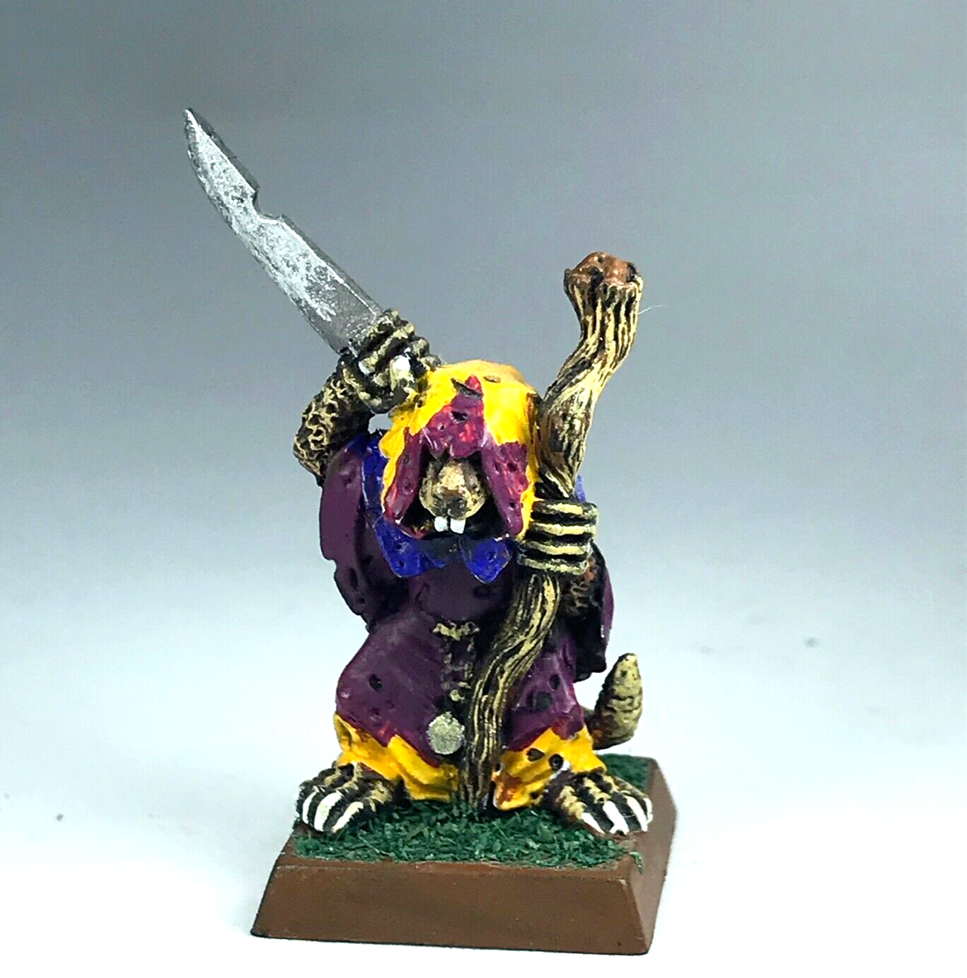 Skaven Plague Monk Painted - Citadel Warhammer Fantasy Classic Metal X6449