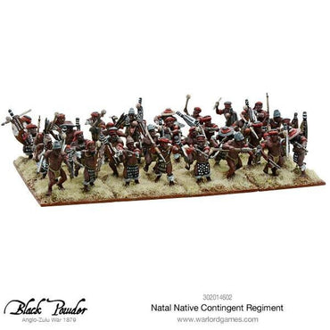 Natal Native Regiment - Anglo-Zulu War - Warlord Games Black Powder Miniatures