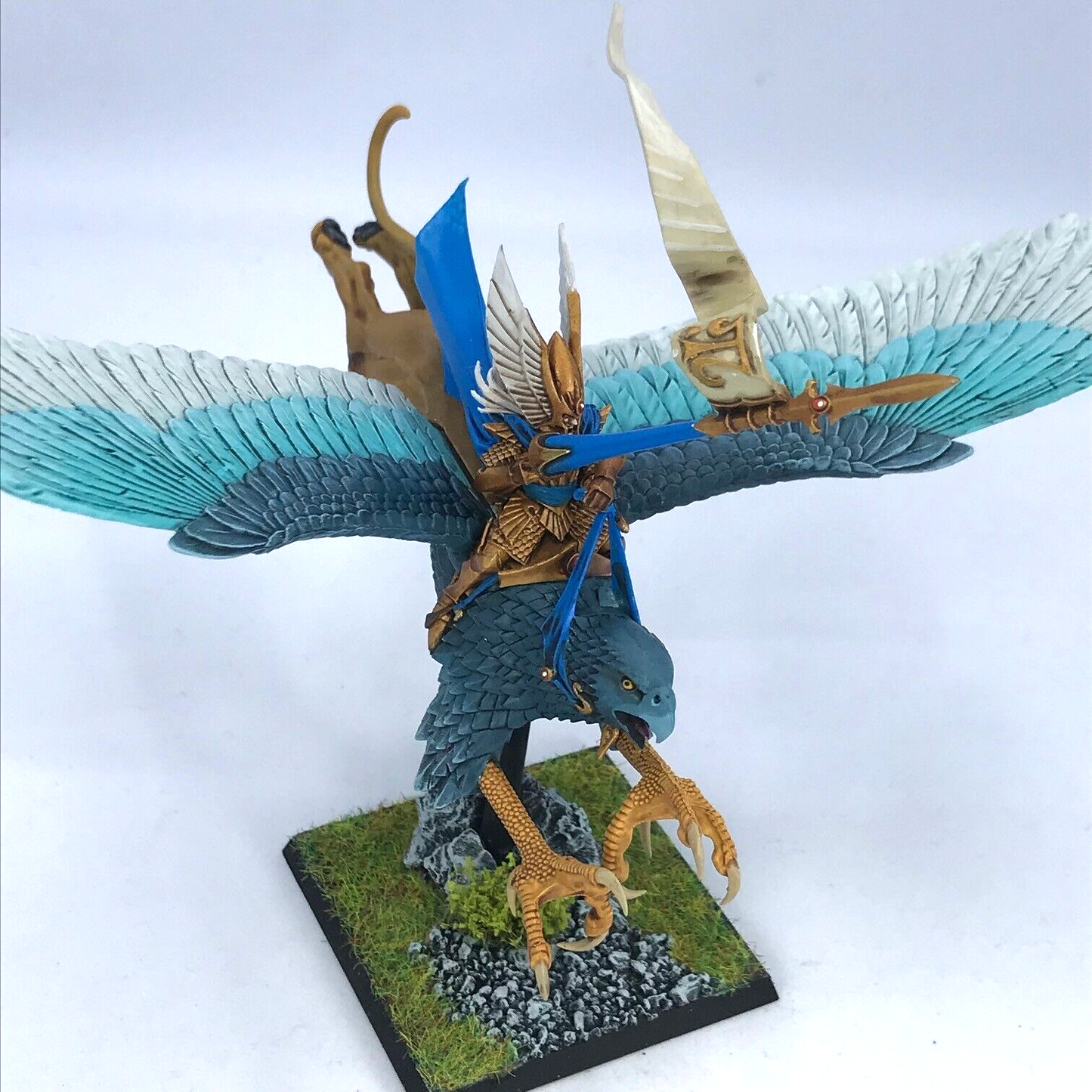 High Elves Noble Lord Of Griffon - Warhammer Fantasy Painted Games Workshop