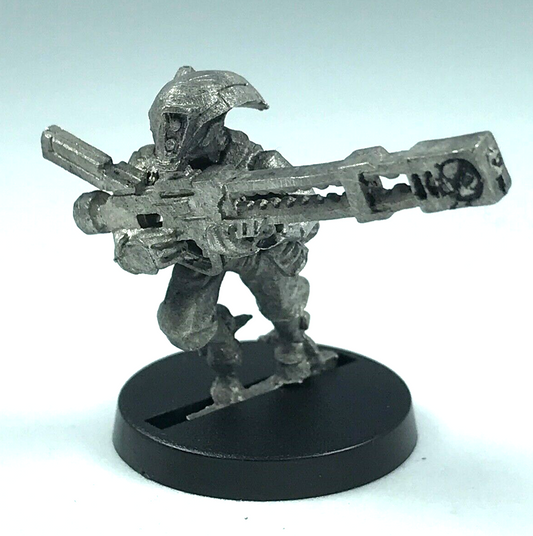 Classic Metal Tau Pathfinder with Rail Gun T'au Empire - Warhammer 40K X2283