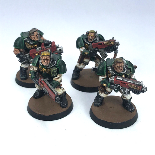 Scout Squad Dark Angels Space Marines Painted - Warhammer 40K C2966