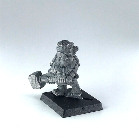 Dwarf Warrior with Hammer - Citadel Warhammer Fantasy Classic Metal X3008