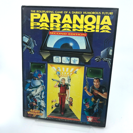 Paranoia RPG Hardcover 2nd Edition - Warhammer Games Workshop M849