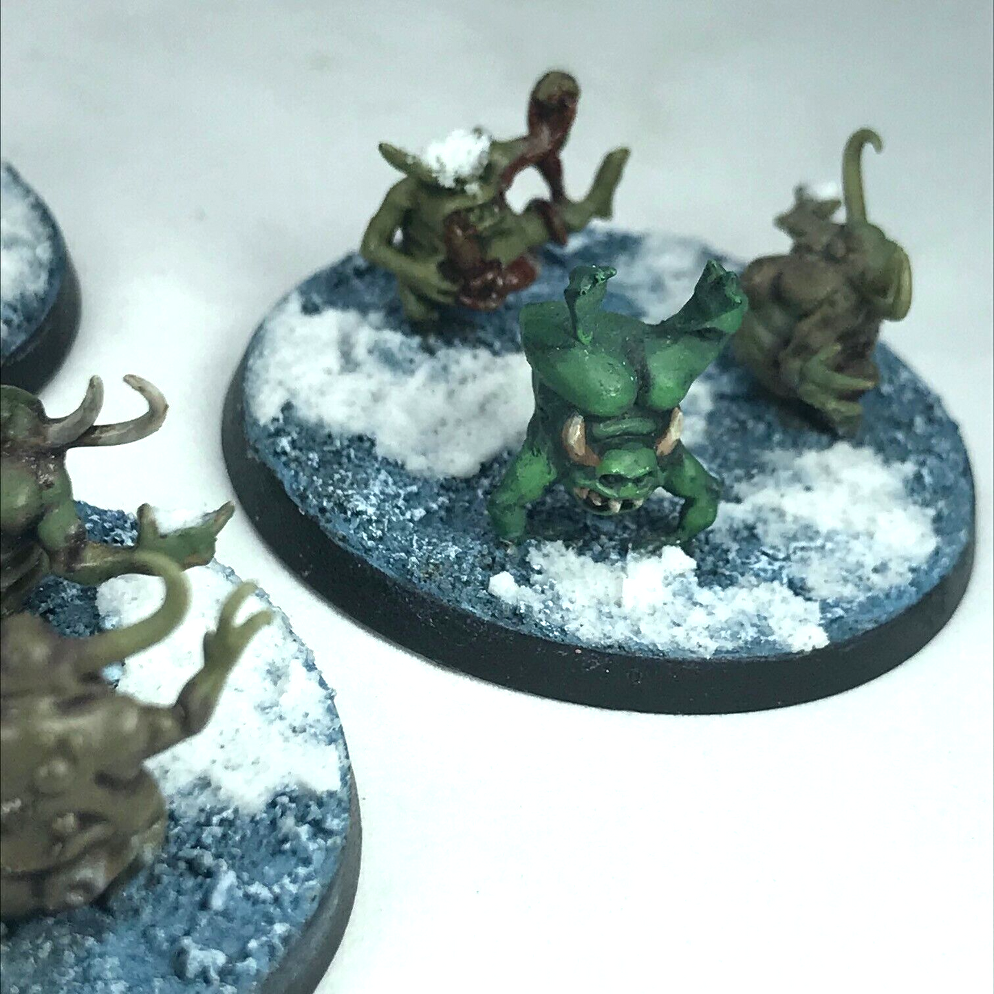 Nurgle Nurglings Swarm Chaos - Painted - Warhammer Age of Sigmar C469