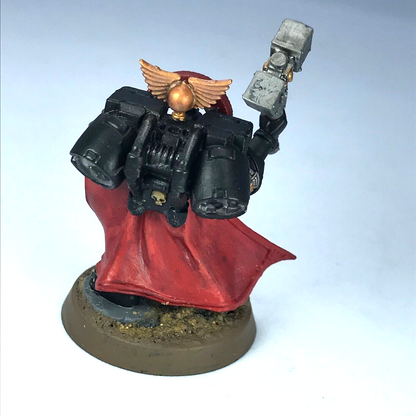 Blood Angel Captain Space Marine with Hammer - Painted - Warhammer 40K X303