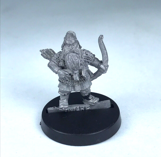 Classic Metal Dwarf Armoured Archer - LOTR / Warhammer / Lord of the Rings X255