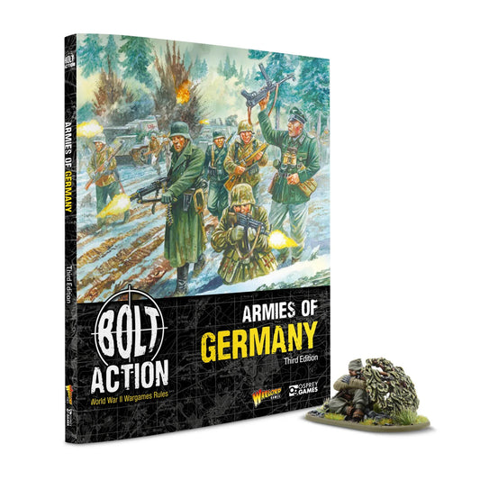 Armies Of Germany 3rd Edition With Mini - Warlord Games Bolt Action Miniatures