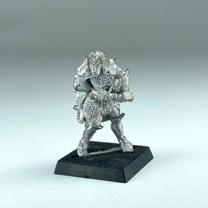 Dark Elf Warrior - Dark Elves - Warhammer Citadel Classic Metal X558
