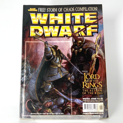White Dwarf 294 Magazine Games Workshop Warhammer Fantasy 40,000 40K M1475