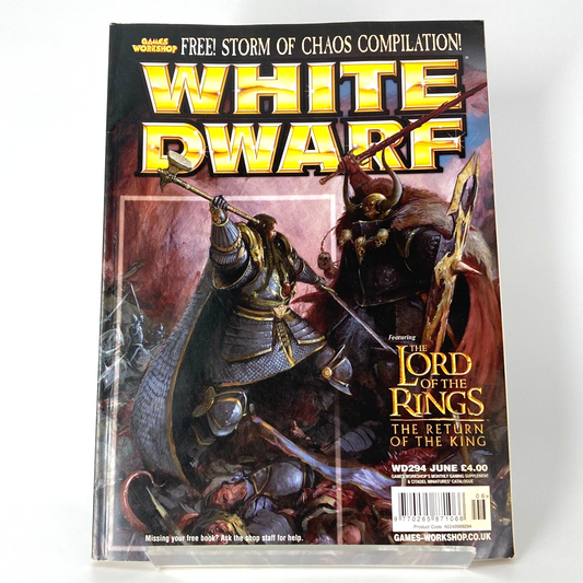 White Dwarf 294 Magazine Games Workshop Warhammer Fantasy 40,000 40K M1475