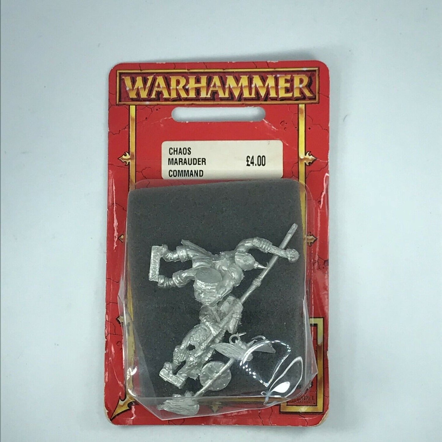 Metal Classic Chaos Marauder Command Blister - Warhammer Fantasy C578