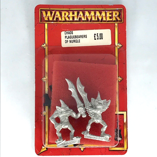 Classic Metal Chaos Plaguebearers of Nurgle Blister - Warhammer Fantasy C1502