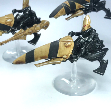 Aeldari Eldar Windriders Squad Jetbikes - Painted - Warhammer 40K C913