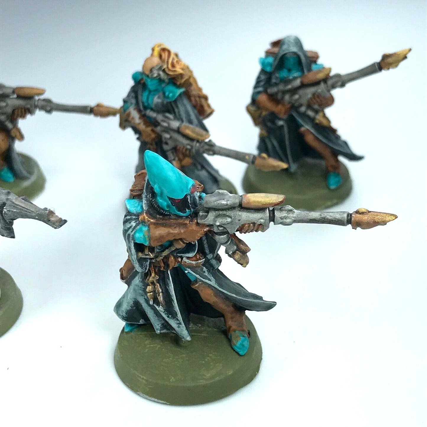 Eldar Ranger Scout Squad Aeldari - Painted - Warhammer 40K C3243