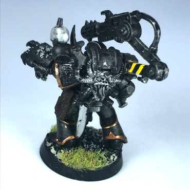 Chaos Space Marines Champion with Lascannon - Painted - Warhammer 40K X2072