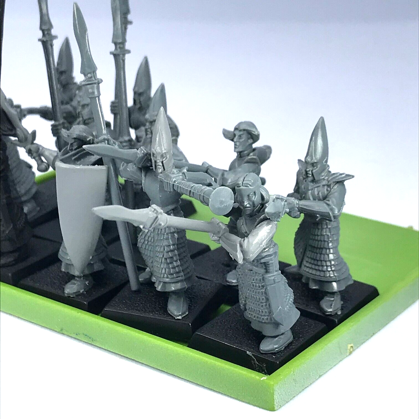 High Elves Elf Spearmen Regiment & Movement Tray - Classic Warhammer Fantasy