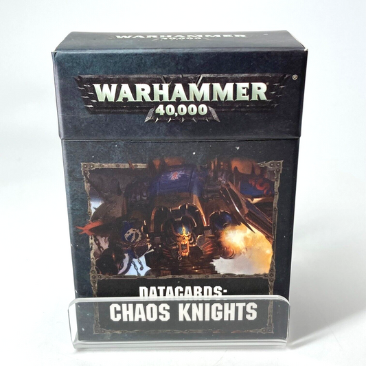 Chaos Knights - Datacards 8th Edition - Warhammer 40K Games Workshop C5441