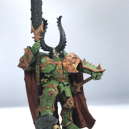 Chaos Lord - Slaves to Darkness - Painted - Warhammer Age of Sigmar C1932