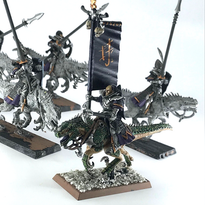 Dark Elves Cold One Knight Regiment - Warhammer Fantasy Games Workshop C4493