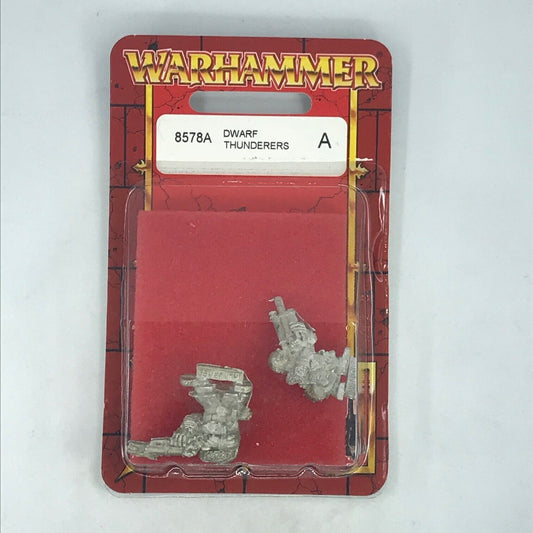 Metal Dwarf Thunderer Riflemen Blister - Warhammer Fantasy C1814